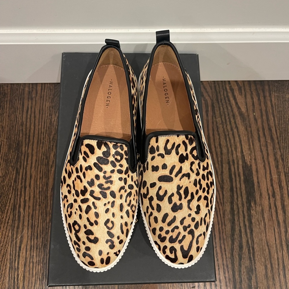 Halogen Loafers Cheetah